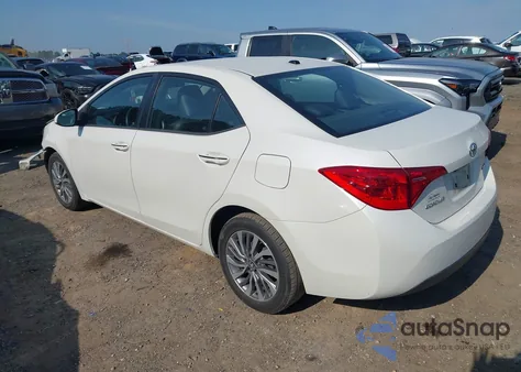 2017 Toyota Corolla Xle из США, поврежденный, VIN 5YFBURHE4HP681086